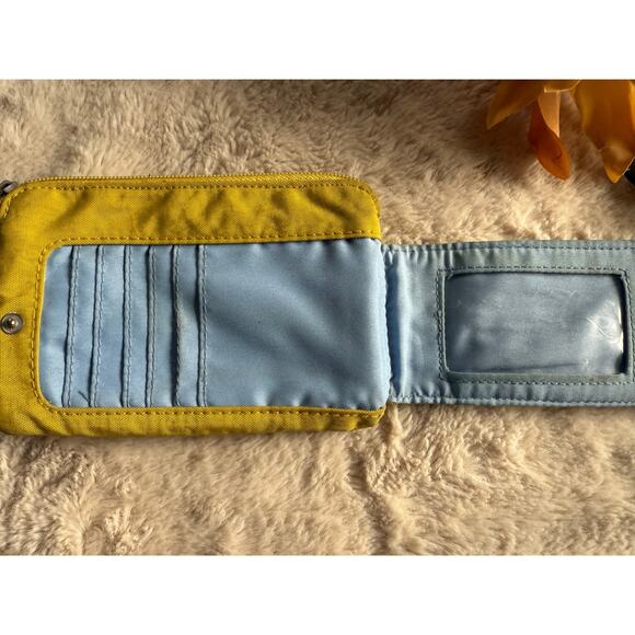 Baggallini Wristlet Yellow - Picture 3 of 5